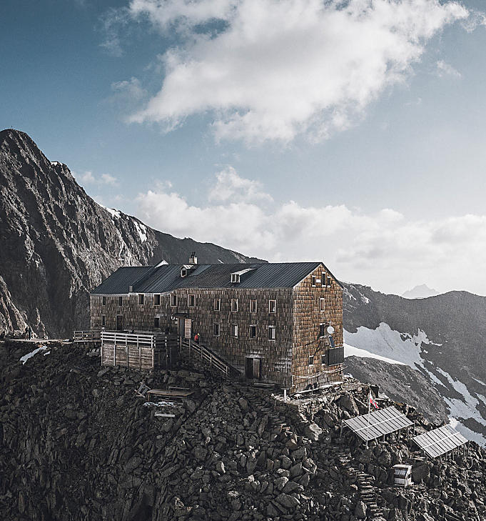 Becherhaus: de hoogste berghut in Zuid-Tirol